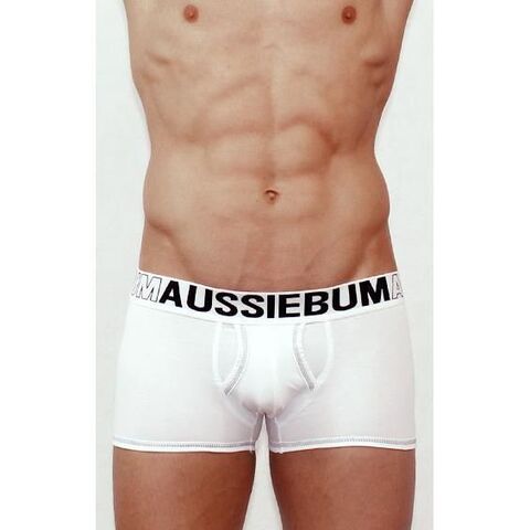 Мужские трусы боксеры Aussiebum белые AB00305-1