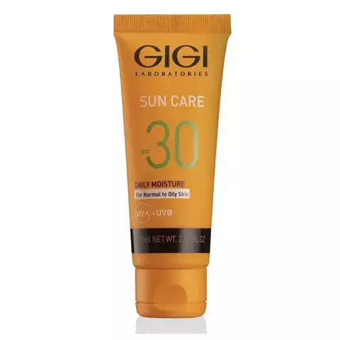 Крем GIGI солнцезащитный с защитой ДНК SPF30 для жирной кожи - Sun Care Daily Protector SPF30 for normal to oily skin