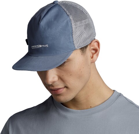 Кепка складывающаяся Buff Pack Trucker Cap Solid Steel фото 2