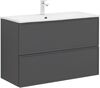 Aquanet 329613 Тумба Арт 90 цв.ясень графит (329613)