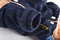 Royal Dog зимний костюм «Вязка» синий S