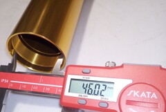 Внешний стакан пера вилки для Kawasaki ZX-14R 2006-2011 г.в., золотой