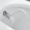 Villeroy&Boch V0E100S0 Унитаз, Villeroy&Boch, Viclean, безободковый (с открытым смывным краем), тип установки-подвесной, ширина, мм-385, глубина, мм-595, высота, мм-360, форма чаши-овальная, выпуск-горизонтальный, сиденье с функцией биде-в комплекте,