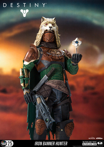 Судьба фигурка Охотник — Destiny Iron Banner Hunter Color Tops