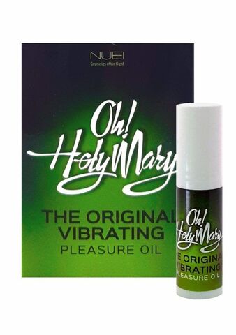 Масло унисекс с эффектом вибрации Oh! Holy Mary - 6 мл. - Nuei cosmetics 51361