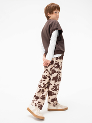 Брюки свободного кроя Mjölk Cow Camouflage