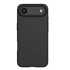 Противоударный чехол черного цвета от Nillkin для iPhone 17 Air, серия Super Frosted Shield Pro
