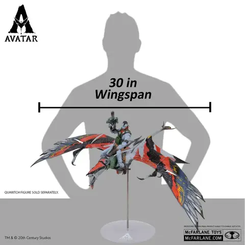 Фигурка Банши Куорича из фильма Аватар 3 Пламя и пепел