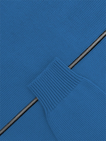 Толстовка на замке из экохлопка