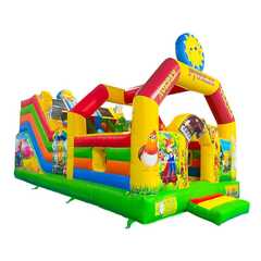 Коммерческий надувной батут «Добрая русская сказка 3», 8*4*5 м.