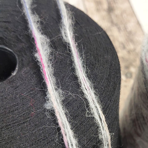 Смотка с бэби сури альпакой 260 серо-сиреневый