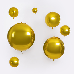 К Сфера 3D, 60''/152 см, Золото, 1 шт.