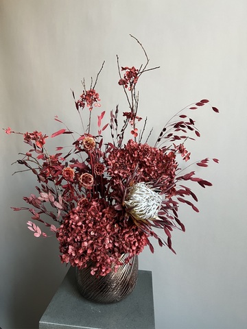 Композиция в кашпо Хасмантиум