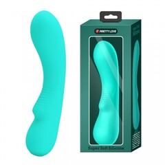 Вибратор Matt Super Soft (19 см) бирюзовый