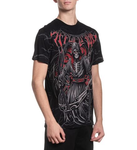 Affliction | Футболка мужская Shadow Thief Tee A27307 справа
