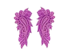 Силиконовый молд Крылья с драгоценными камнями