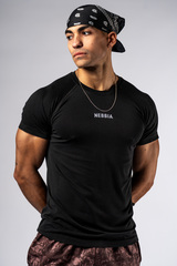 Футболка Seamless Short-Sleeve Top POWER 900 Черная