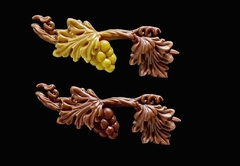 Силиконовый молд № 5006 Большая ветка винограда