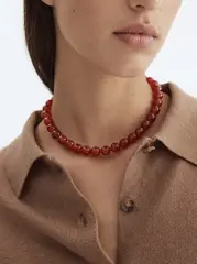 Колье Cornelian caramel