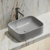 Ceramica Nova Element CN6052MSG Умывальник чаша накладная прямоугольная, 50.5x38, цвет: серый матовый