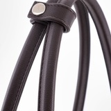 Сумка Саломея 2027 эко-замша кофе