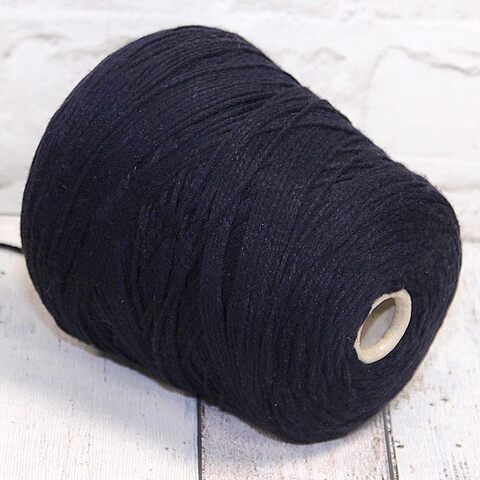 Мериносовый шнурок 230 LORO PIANA / SECRET SHINE темно-синий с блеском