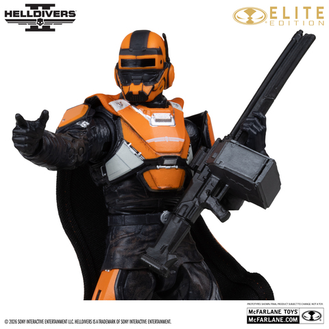 Фигурка Траншейный Инженер CE-25 из игры Helldivers 2 McFarlane Elite Edition