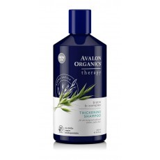 Avalon Organics Therapeutic Shampoo: Шампунь для волос с комплексом биотина (Biotin B-Complex Thickening Shampoo), 414мл