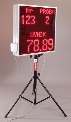 Таблица wynikow LED одностронная, описание PL Polanik TG16-64x64-1