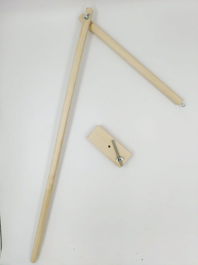 Кронштейн деревянный бежевый (не окрашенный) для мобиля