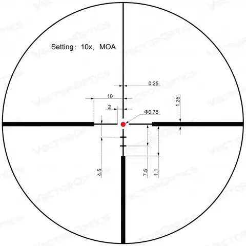 Vector Optics Continental X8 2-16x44 SFP Hunting ED