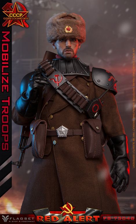 Фигурка Советский призывник масштаб 1/6 Red Alert