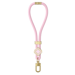 Ремешок на запястье для телефона светло-розового цвета (Light Pink) от Dux Ducis, серия GARDEN Series Short Phone