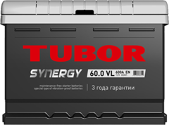 TUBOR Synergy  6СТ-60 (низкий) аккумулятор