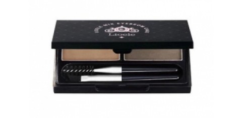 01 Lioele Mix Eyebrow Cake 01 Brown,Dark Brown 2*2.5гр