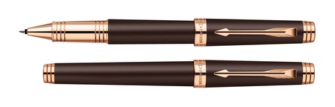 Ручка-роллер Parker Premier 2013, Soft Brown PGT (1876396)