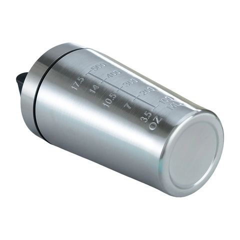Картинка шейкер Skully ES-PS03-0.5 stainless steel - 10