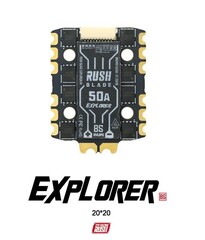 ESC регулятор мотора RUSHFPV RUSH BLADE EXPLORER 50A 3-8S (20*20) 4in1