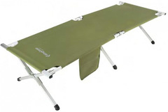 Кресло кемпинговое алюминиевое Kingcamp Armyman Camping Bed (190Х63Х42) зеленый