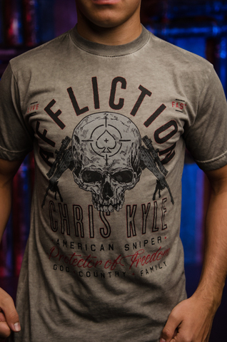 Affliction | Футболка мужская CK BREATHLESS A20099 перед