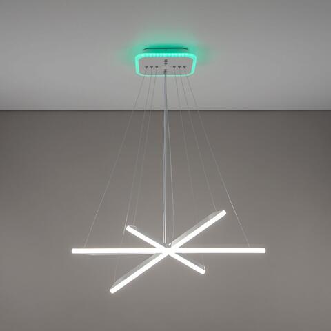 Подвесная светодиодная люстра Citilux Неон Смарт CL731AK110E