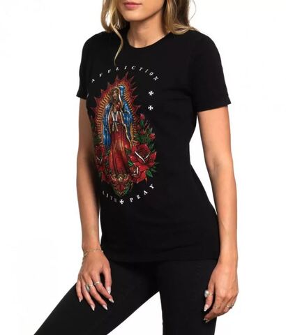 Affliction | Футболка женская MILAGRO Black AW25699 слева