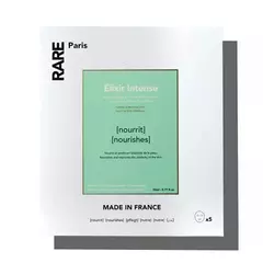 Набор из 5 питательных масок RARE Paris Elixir Intense Nourishes