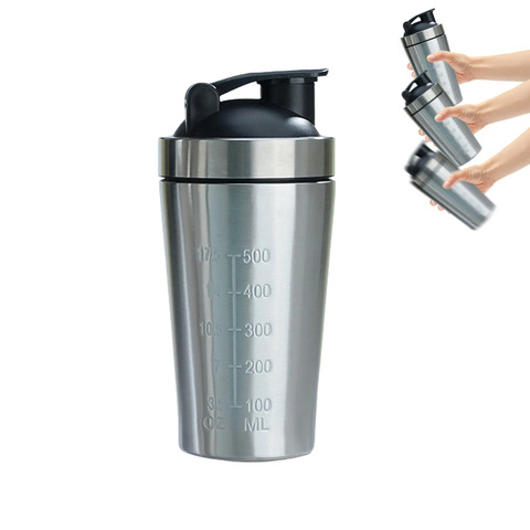 Картинка шейкер Skully ES-PS03-0.5 stainless steel - 11