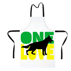 Фартук "Овчарка - единственная любовь"