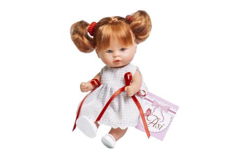 ASI Кукла-пупсик с рыжими хвостиками, 20 см (114440)