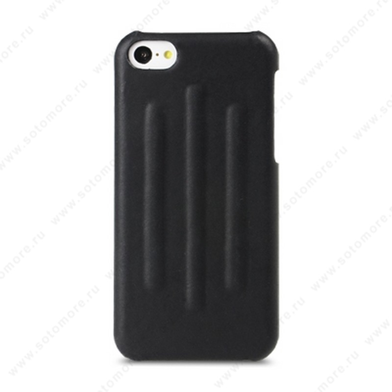Накладка Melkco кожаная для iPhone 5C Leather Snap Cover Craft Limited Edition Prime Verti (Black Wax Leather)