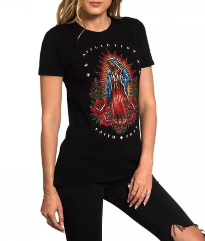 Affliction | Футболка женская MILAGRO Black AW25699 справа