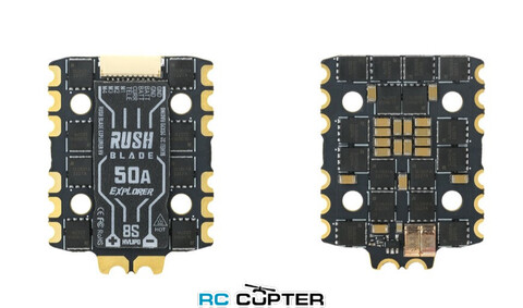 ESC регулятор мотора RUSHFPV RUSH BLADE EXPLORER 50A 3-8S (20*20) 4in1