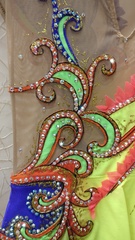 Купальник для художественной гимнастики б/у р.36